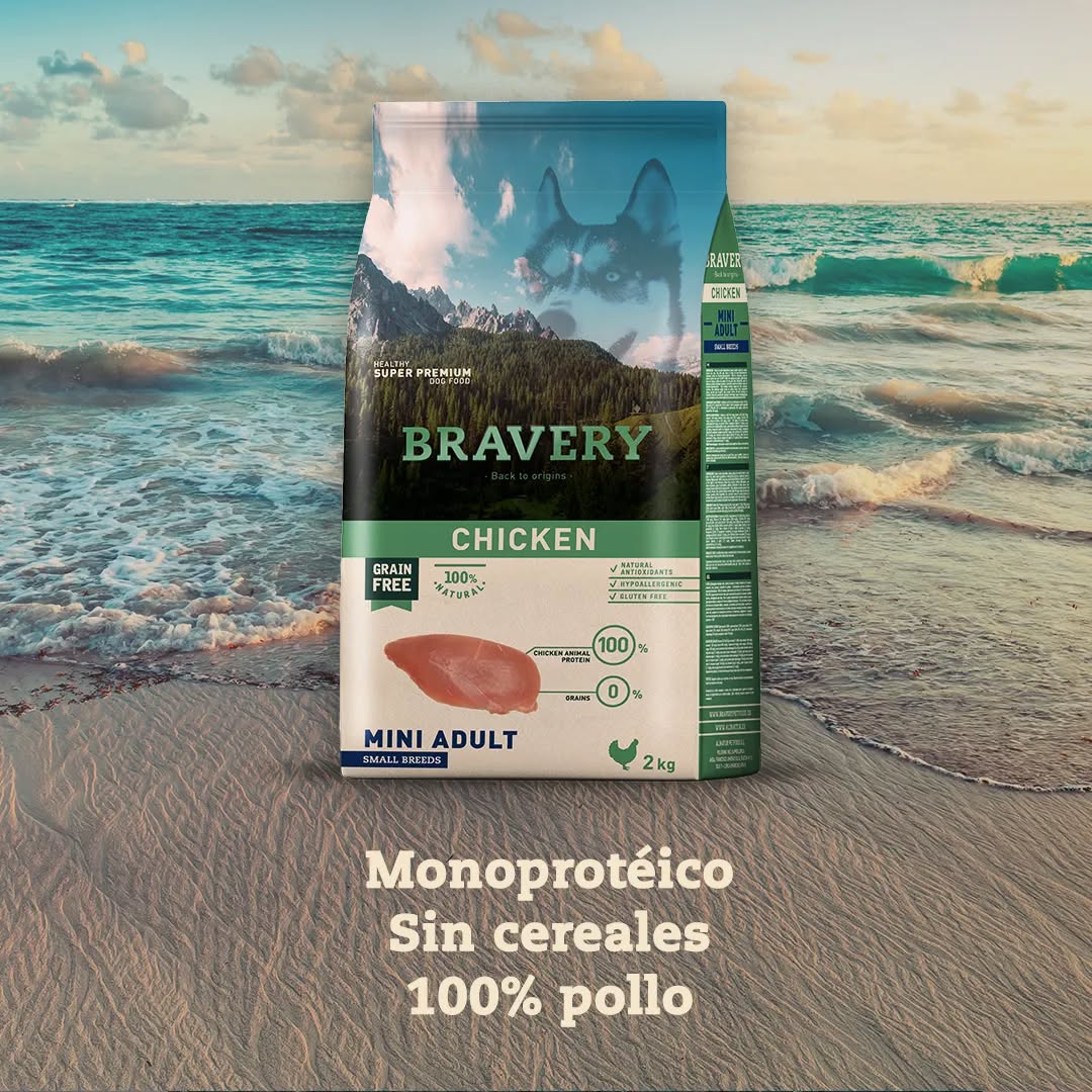 BRAVERY CHICKEN MINI ADULT SMALL BREEDS