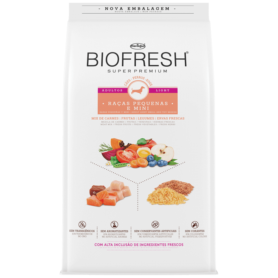 BIOFRESH ADULTO LIGHT RAZAS PEQUEÑAS Y MINI