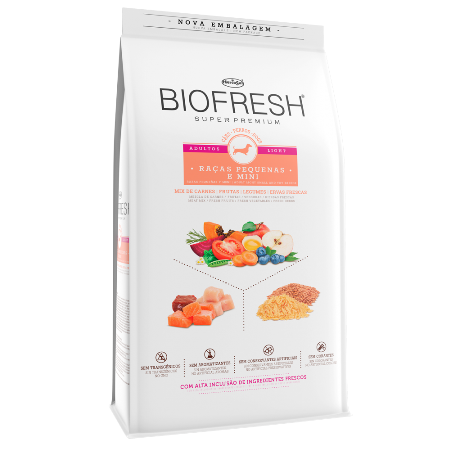 BIOFRESH ADULTO LIGHT RAZAS PEQUEÑAS Y MINI