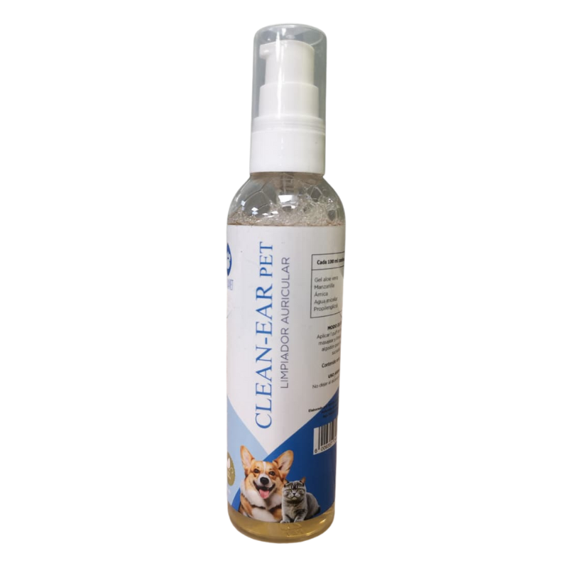 CLEAN EAR PET - Limpiador auricular perros y gatos