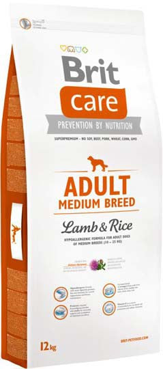 BRIT CARE ADULTO MEDIUM BREED LAMB