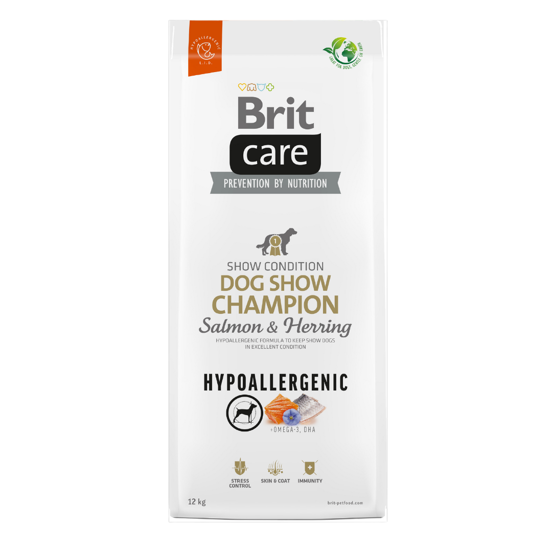 Pelaje brillante y saludable con Brit Care Champion