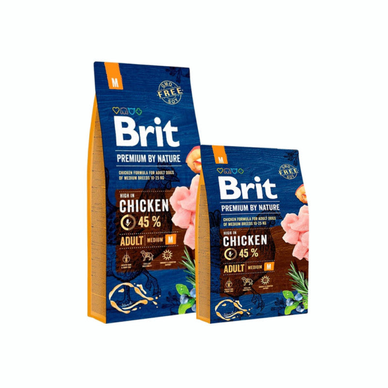 BRIT PREMIUM BY NATURE ADULT MEDIUM