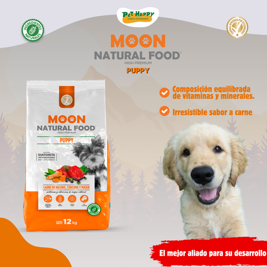 MOON PUPPY HIGH PREMIUM - VACUNO 27% PROTEINA