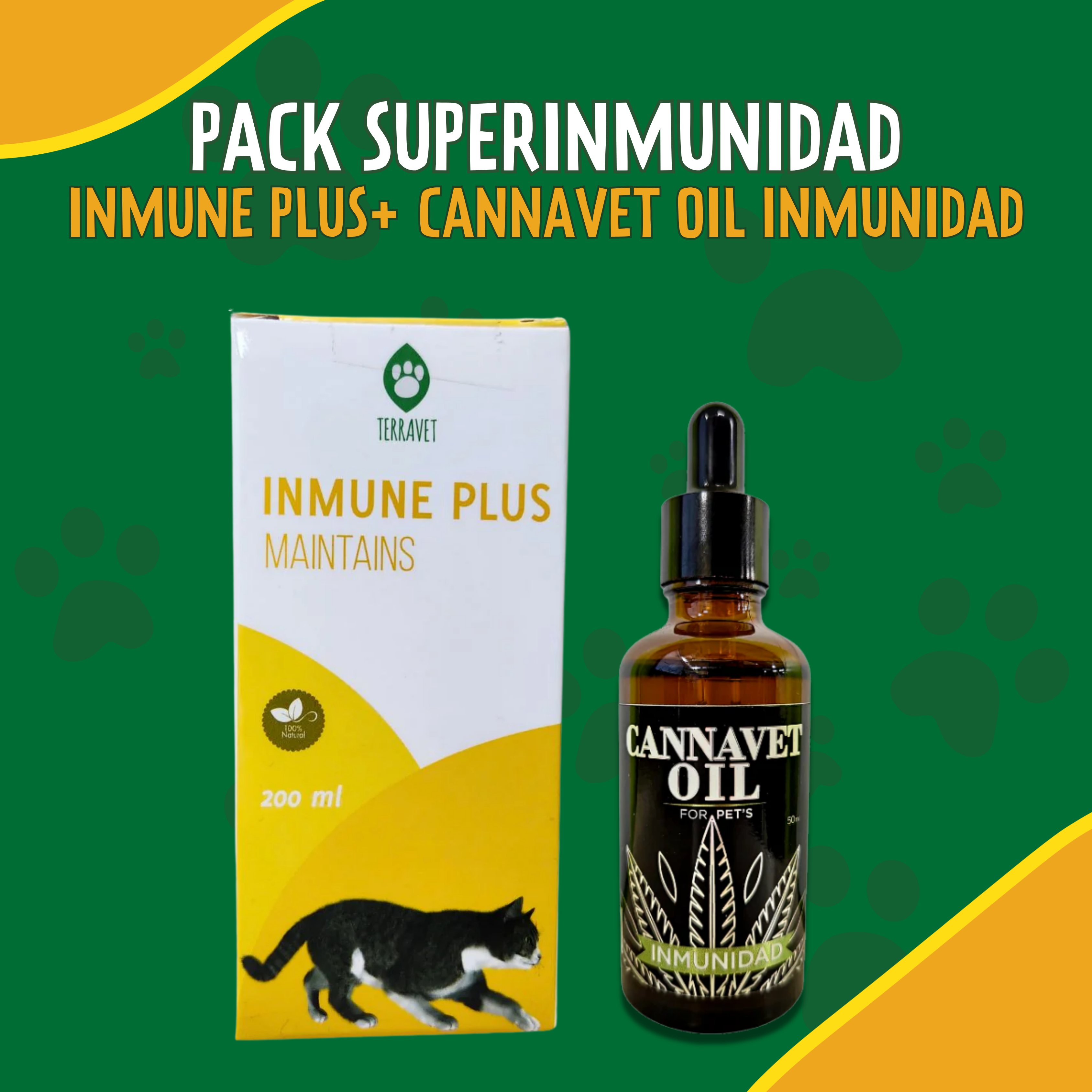 PACK SUPERINMUNIDAD: Refuerzo Inmune para Perros y Gatos