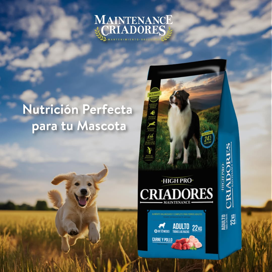 CRIADORES HIGH PRO 22 + 2 kg de Regalo