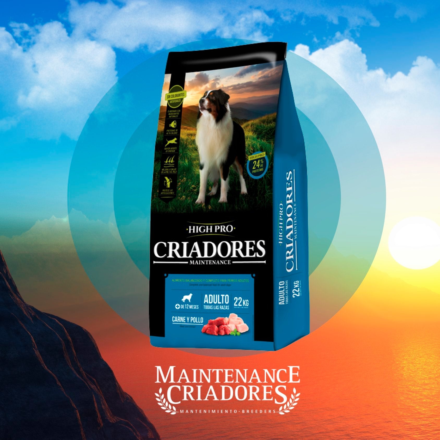 CRIADORES HIGH PRO 22 + 2 kg de Regalo