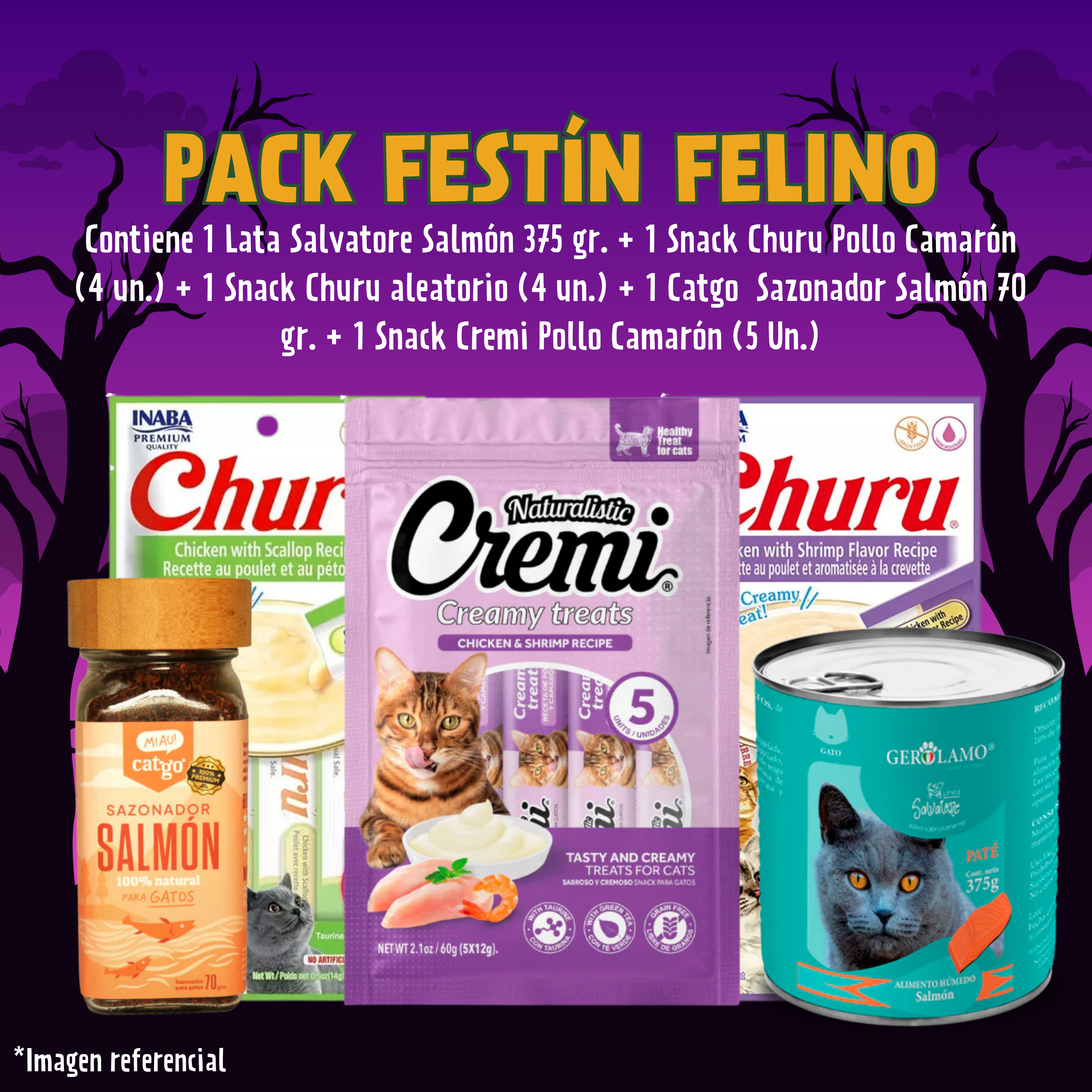 PACK FESTÍN FELINO
