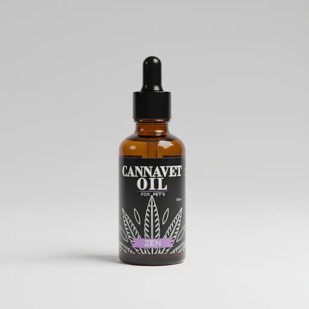 CANNAVET OIL ZEN: Aceite Calmante para Mascotas