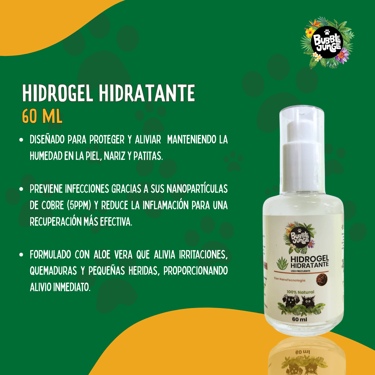 BUBBLE JUNGLE HIDROGEL HIDRATANTE
