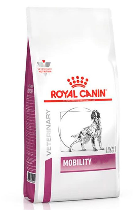 ROYAL CANIN® Mobility Support está diseñado específicamente para favorecer la salud articular y mejorar la movilidad de tu mascota.