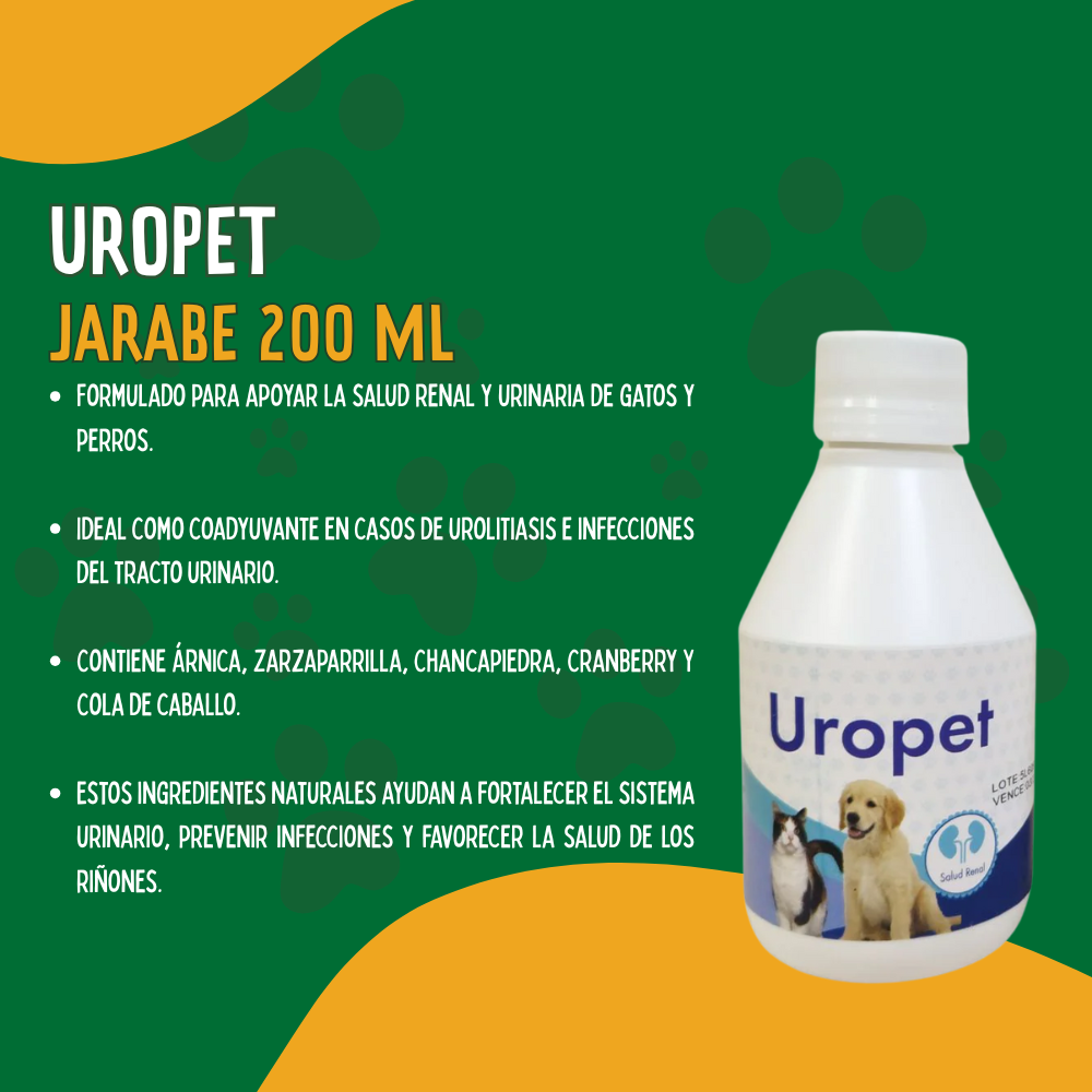 UROPET: Suplemento para el Sistema Renal y Urinario