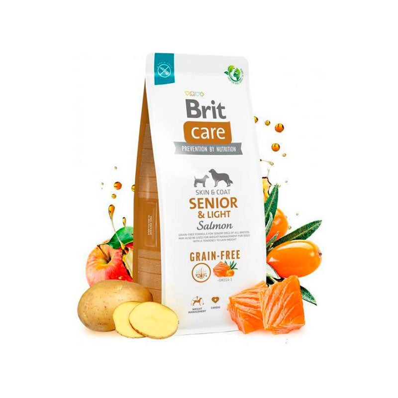 Alimento Super Premium libre de granos con proteínas de fácil asimilación y bajo contenido de grasa que promueven la regeneración y óptima condición muscular. El salmón contiene todos los aminoácidos importantes en proporciones óptimas. Ad