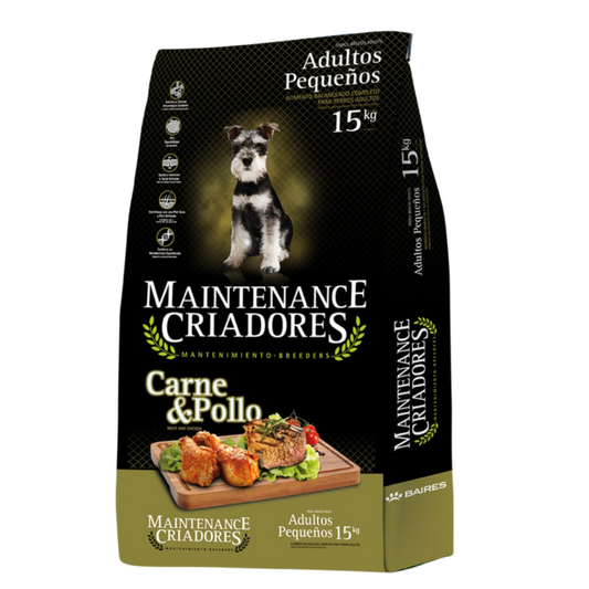 Ingredientes premium del alimento Criadores Maintenance