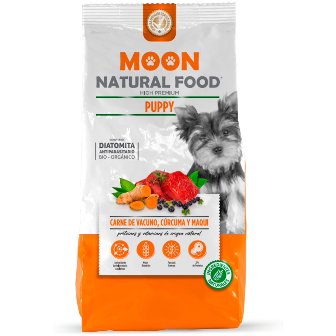 MOON PUPPY HIGH PREMIUM - VACUNO 27% PROTEINA