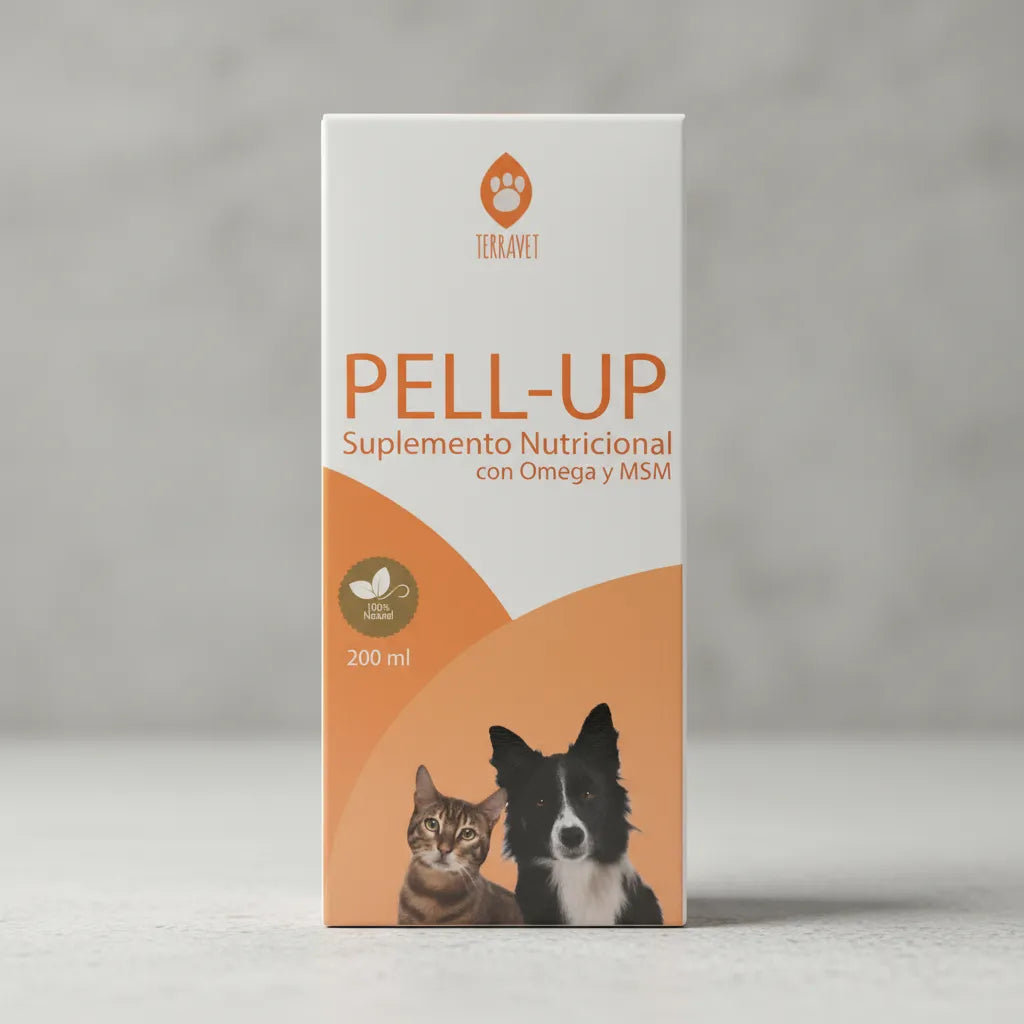 PELL-UP - Suplemento con Omega-3 para piel y pelaje